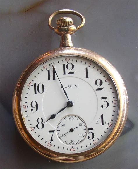 elgin pocket watch years